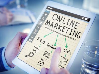 Online marketing image